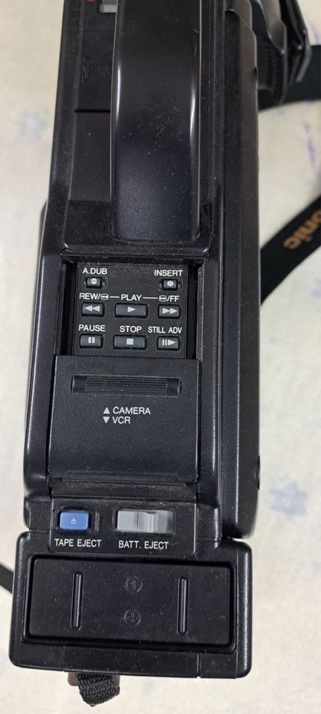 Ретро камера Panasonic M3500 с VHS, питание, ремень