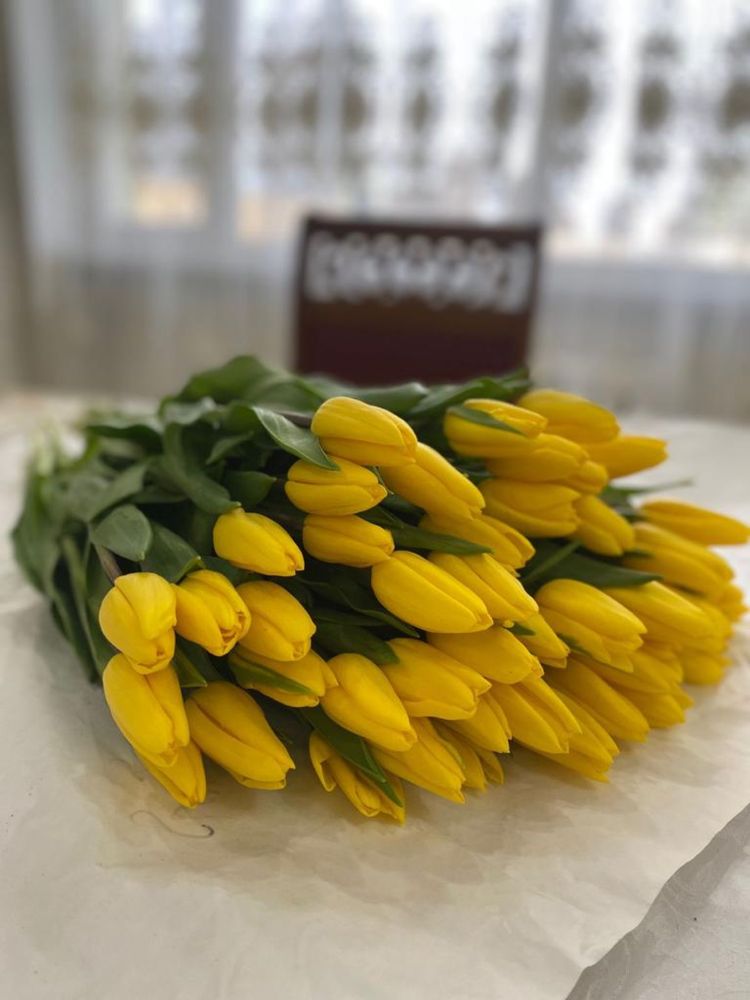Тюльпаны на 8 марта
