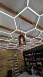 LED светильники соты линии любой рисунок для складов