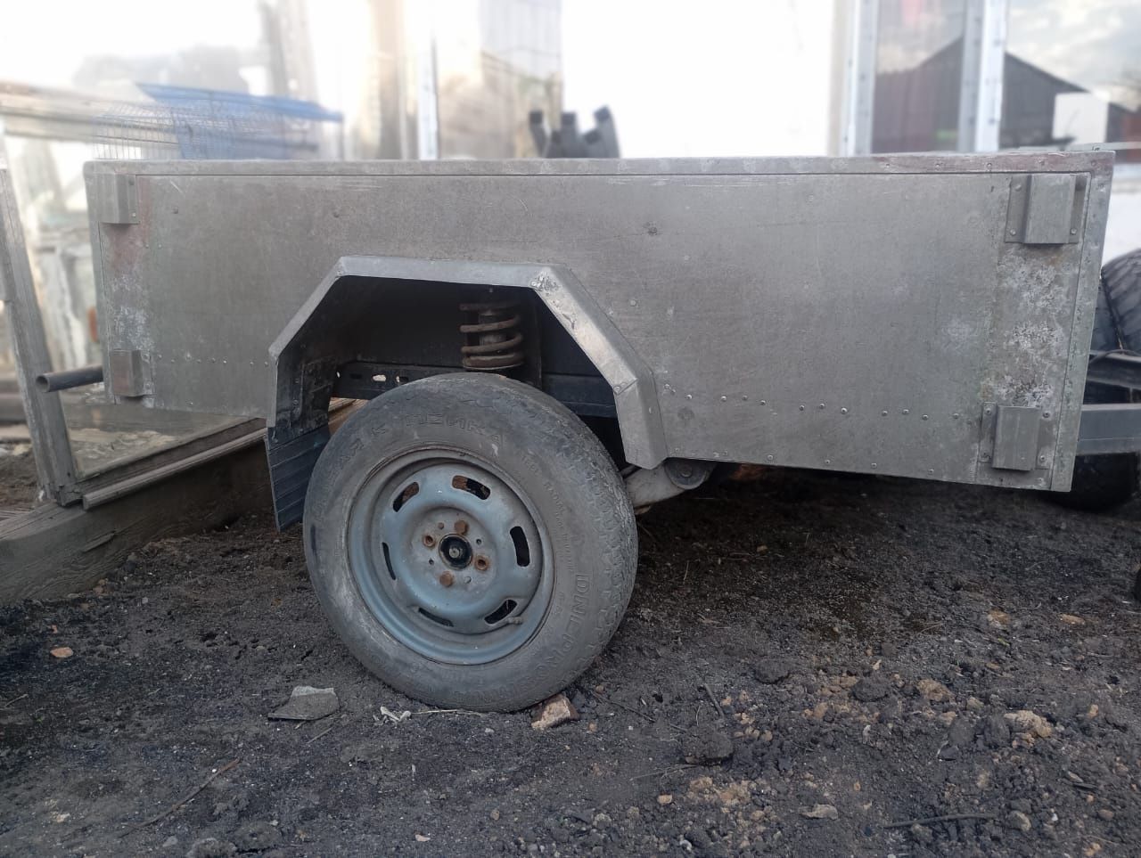 Продам алюминиевый прицеп