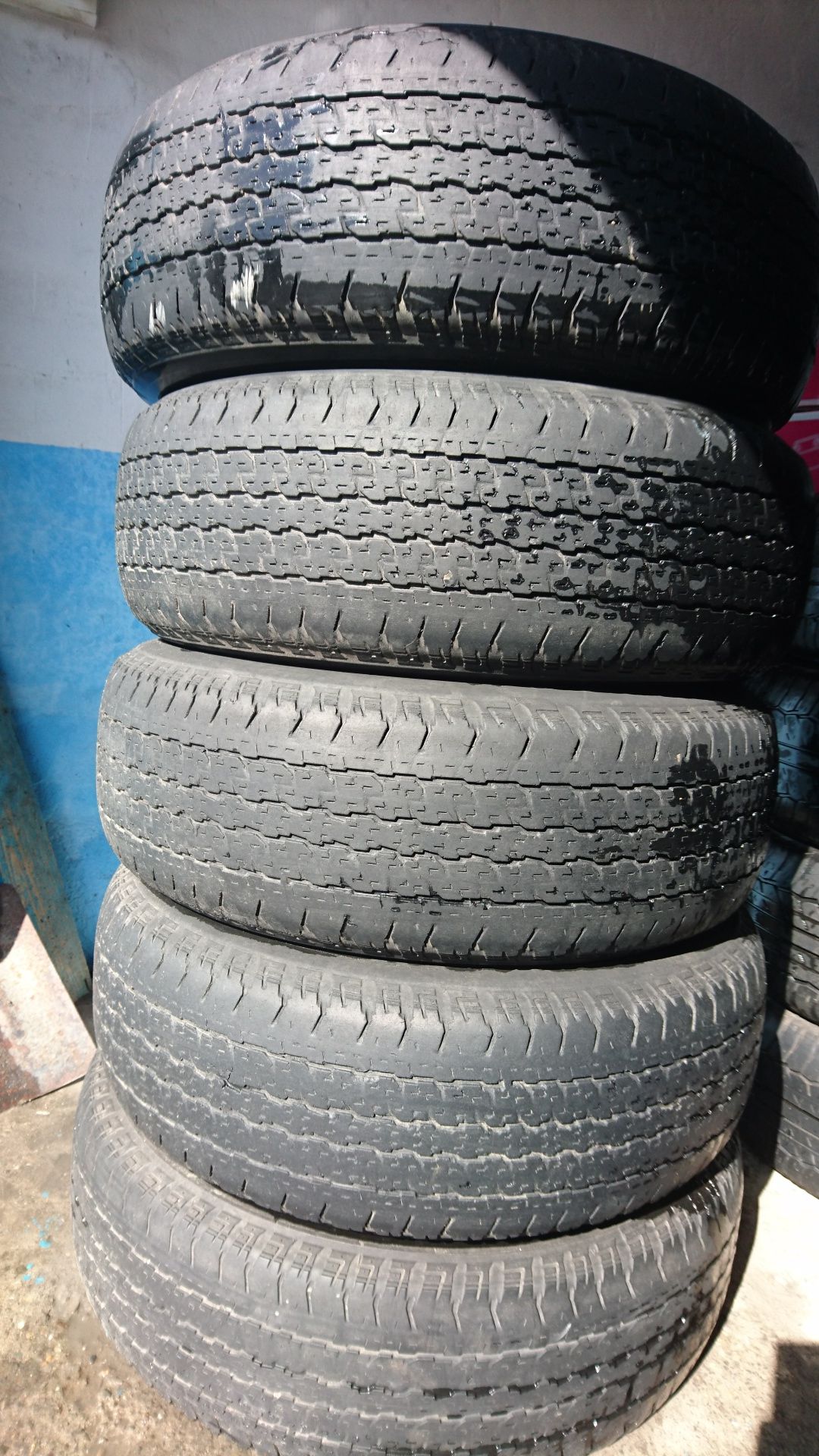 Шины BRIDGESOTNE 265/65/17. 5 штук за 45 000
