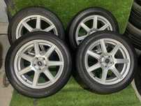 Продам колеса в сборе R17 215/55 5x114.3 шины покрышки резина