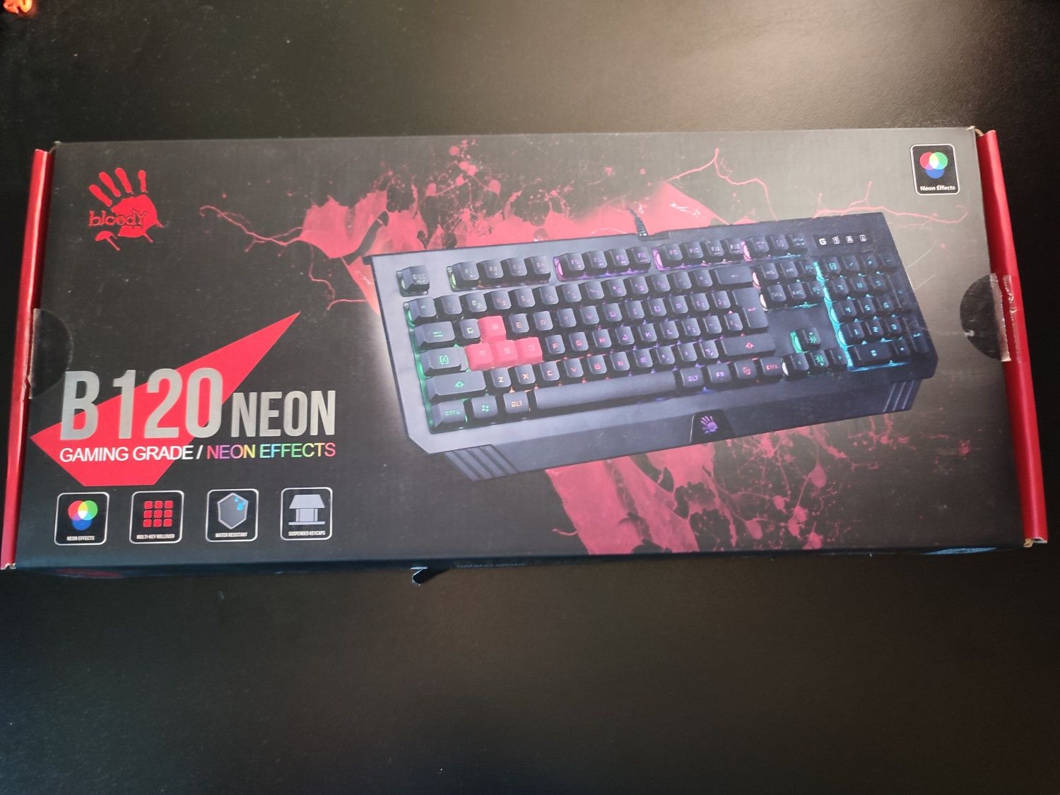 Клавиатура bloody b 120 neon СРОЧНО