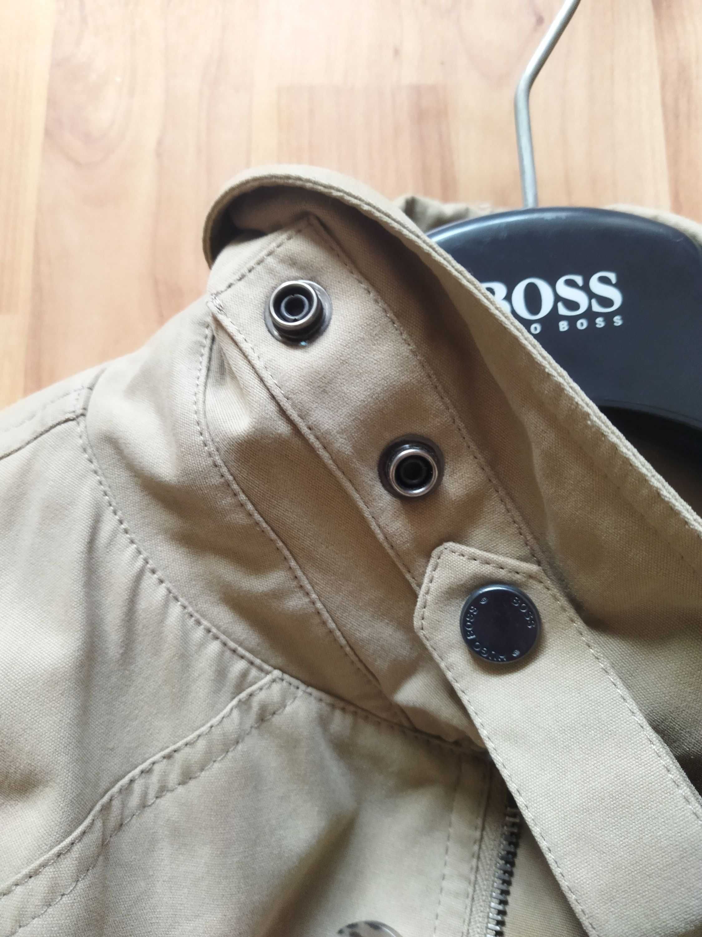 Куртка-плащ молескин мужская Hugo Boss (Германия),оригинал,новая,р.52