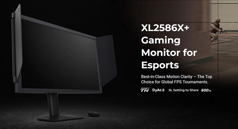 ZOWIE XL2586x+ 24.1 600Hz
