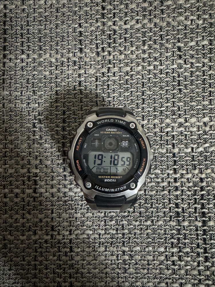 Часы casio world time