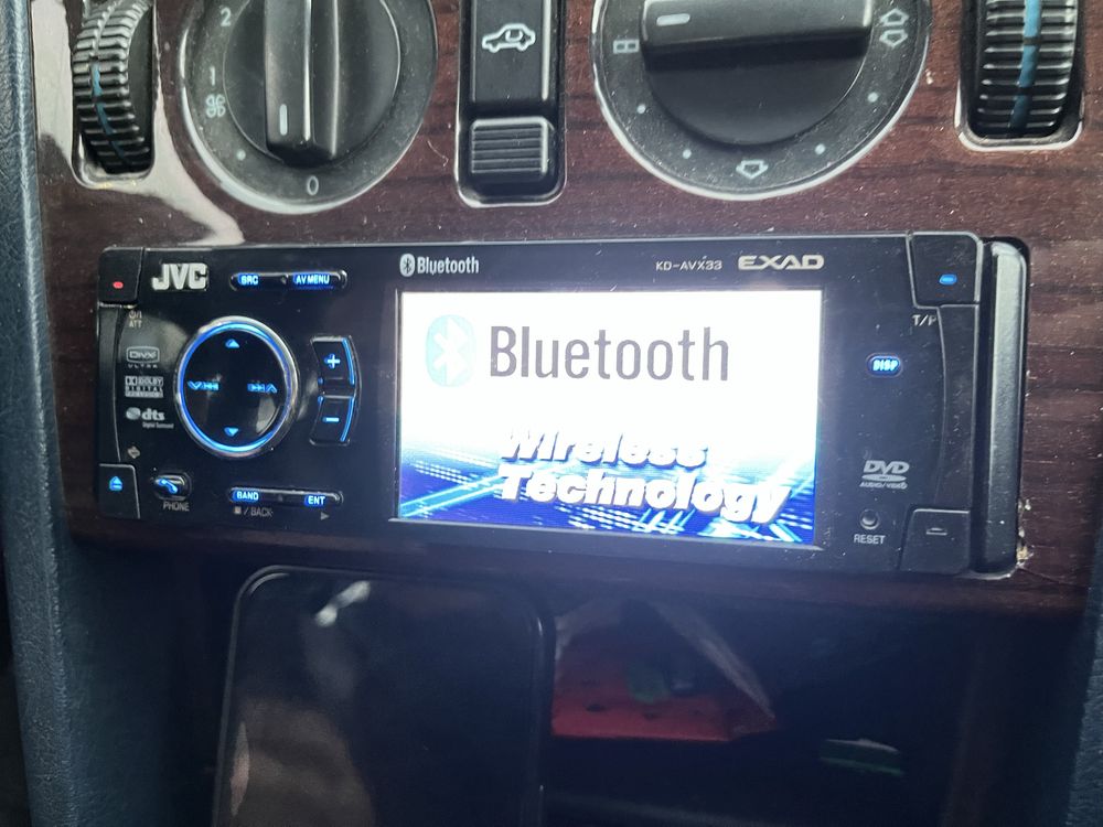 JVC магнитола bluetooth (мафон)