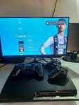 Playstation 3 320 гб Прошитый 25 игры, 2 джойстик