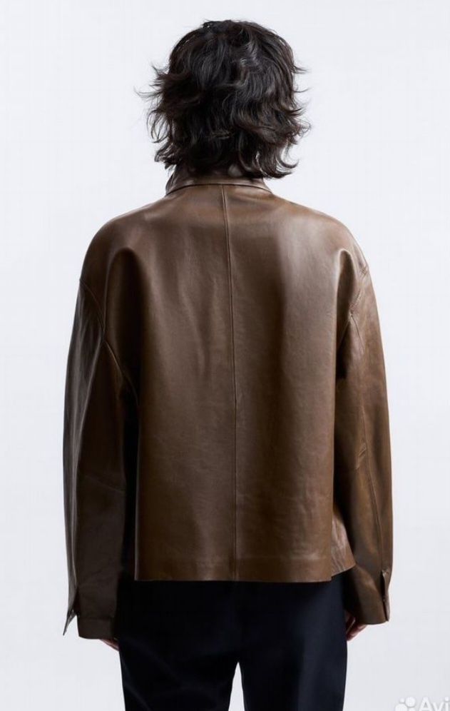 Продам натуральную кожанную куртку ZARA LIMITED.