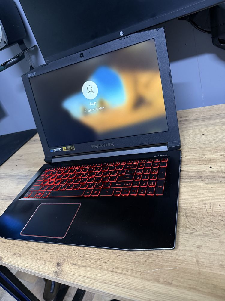 Игровой ноутбук Acer PREDATOR / core i7 / GTX 1060