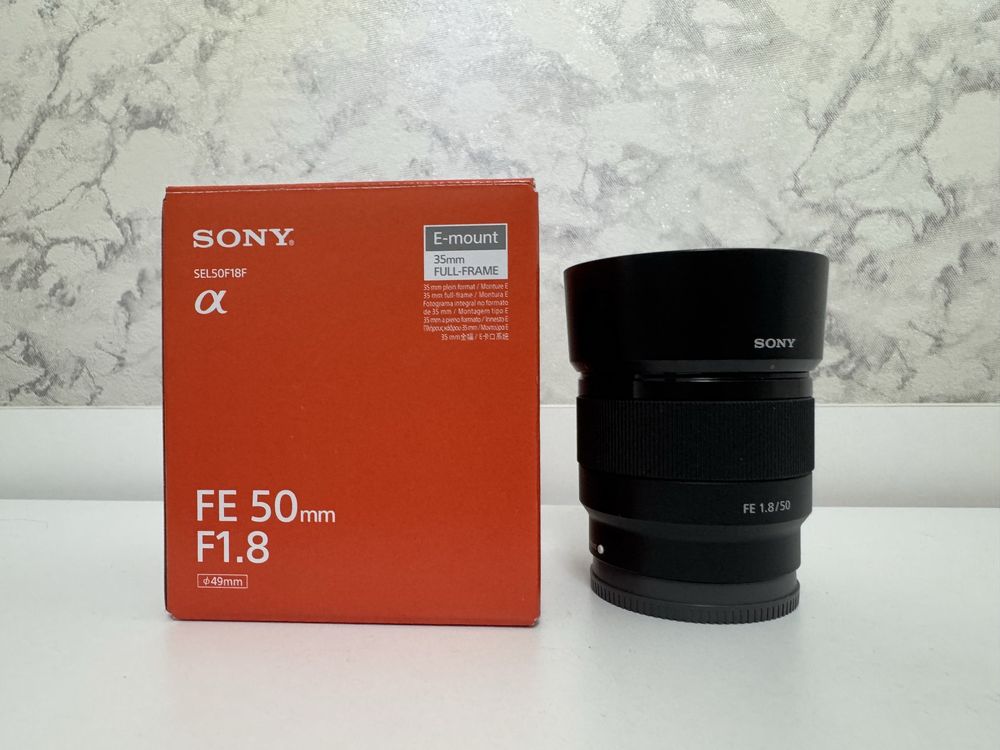 Объектив Sony FE 50mm f/1.8 SEL50F18F