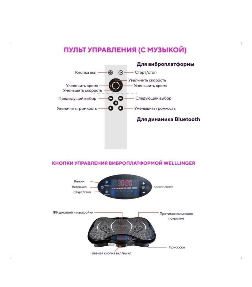 Виброплатформа для похудения (массажер)
