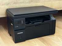 Принтер HP LaserJet M1132 MFP, мфу, ксерокс, сканер, картридж, печать
