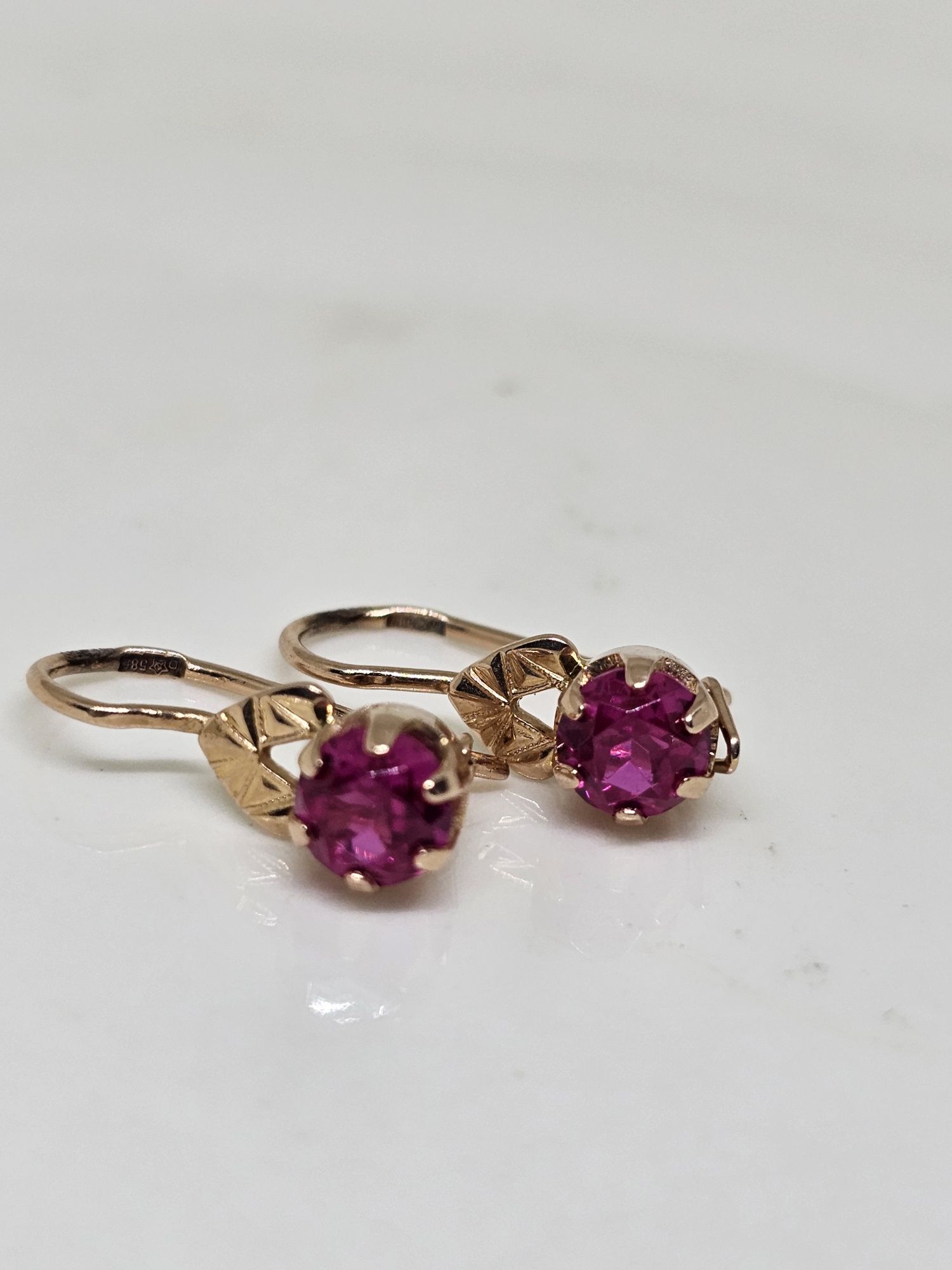 Советские серьги 583СССР
