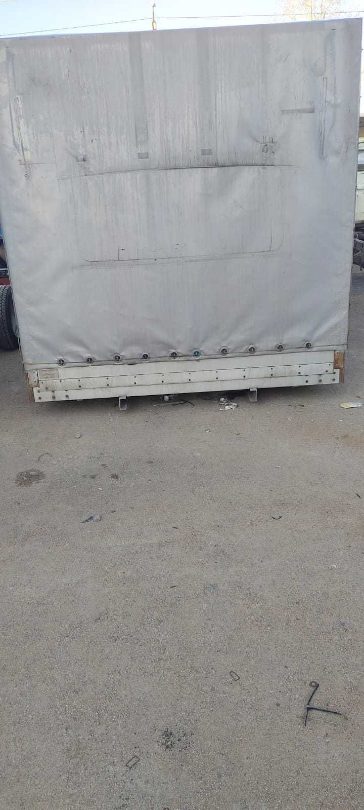 Будка с прицепом от мерседеса