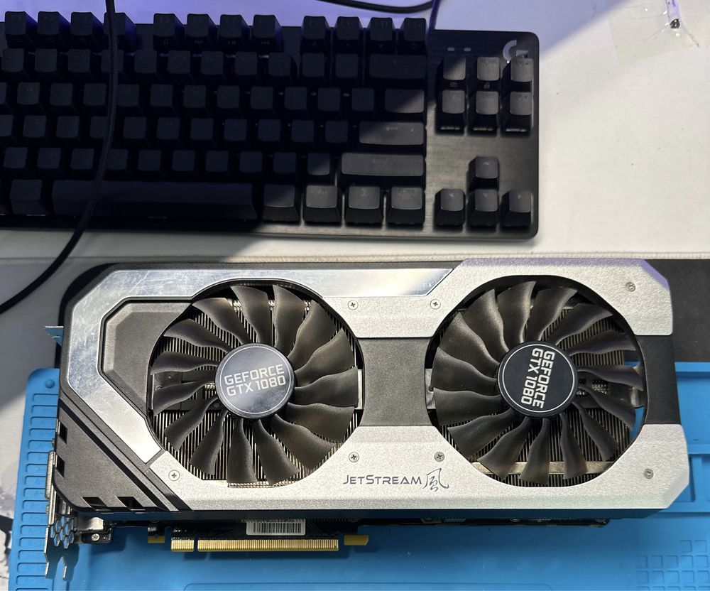 Видеокарта GTX 1080 palit jetstream