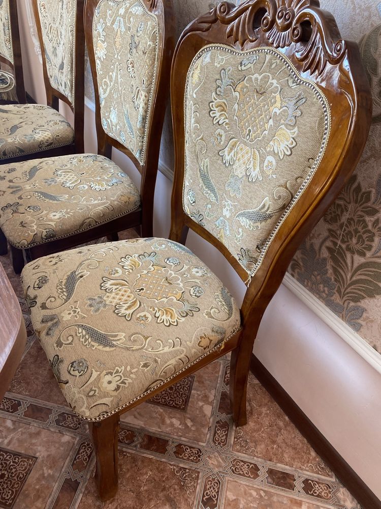 Стол + стулья 12 штук