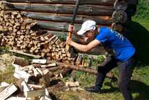 Продам дрова в мешках карагач