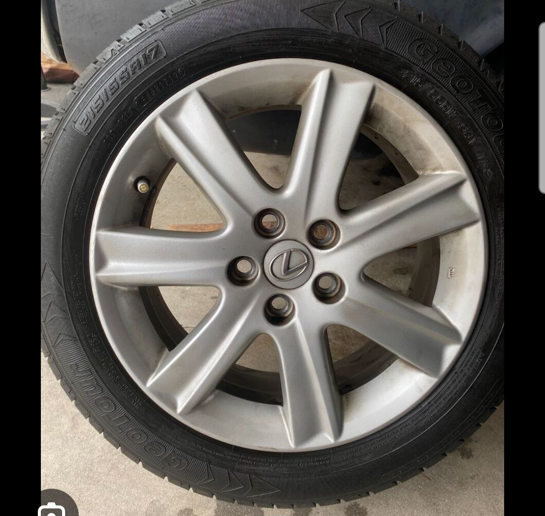 Диски от лексус ес350