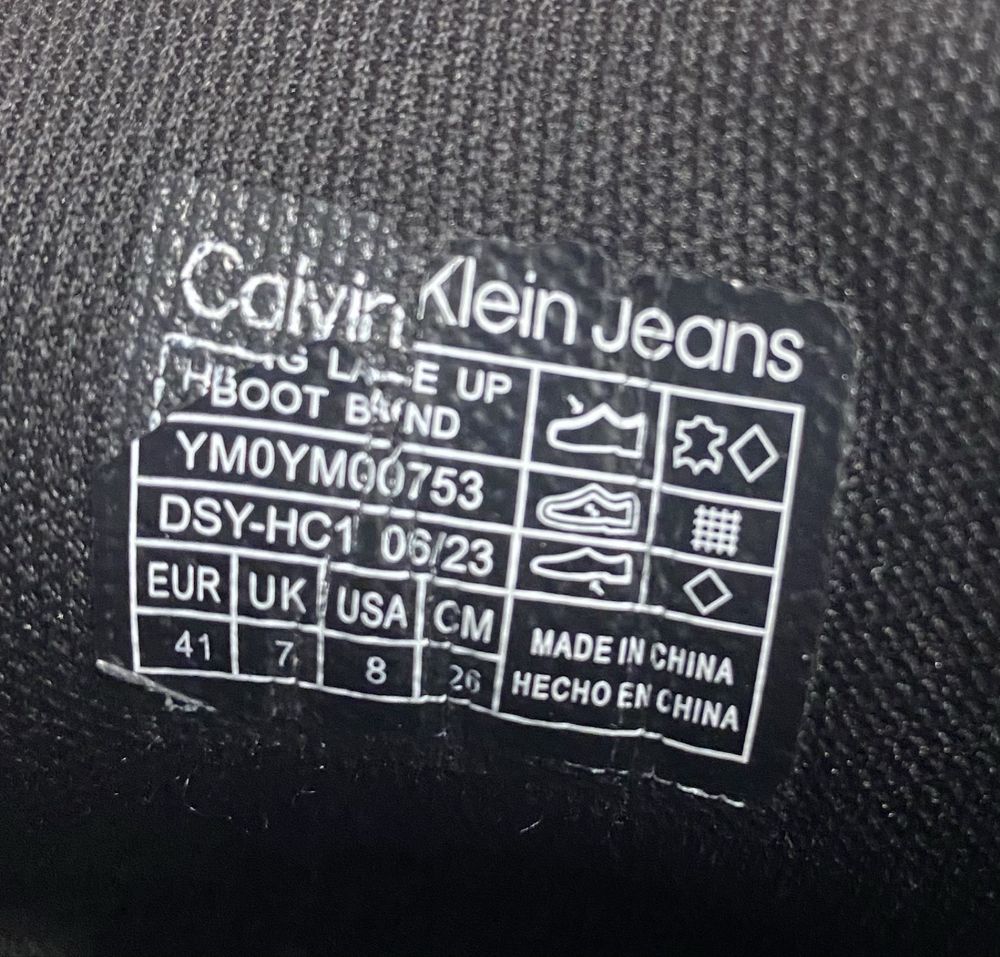 Мужские брендовые ботинки Calvin Klein