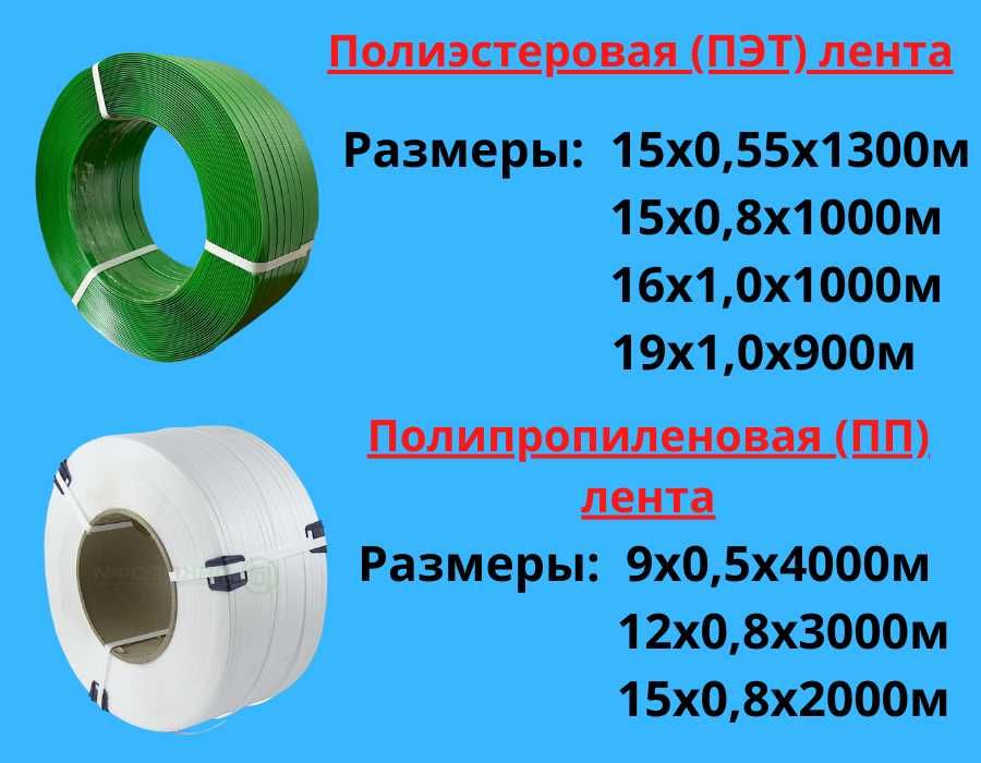 Упаковочная лента ПЭТ, ПП / Стреппинг / Натяжитель / Клещи