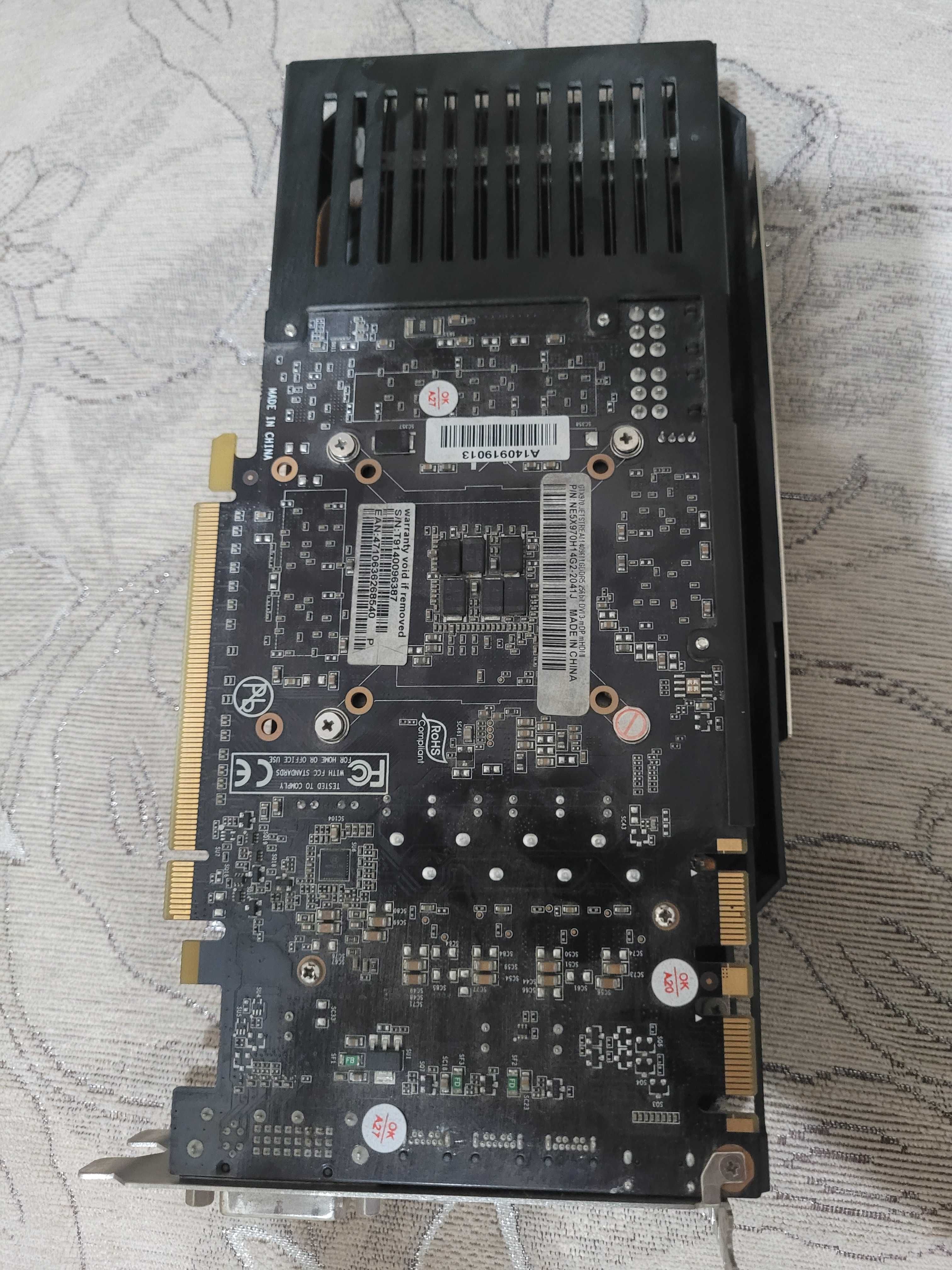 Видеокарта gtx 970.