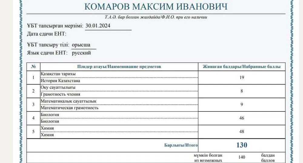 Онлайн репетитор по химии и биологии