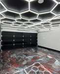 LED светильники соты линии любой рисунок для автомойки
