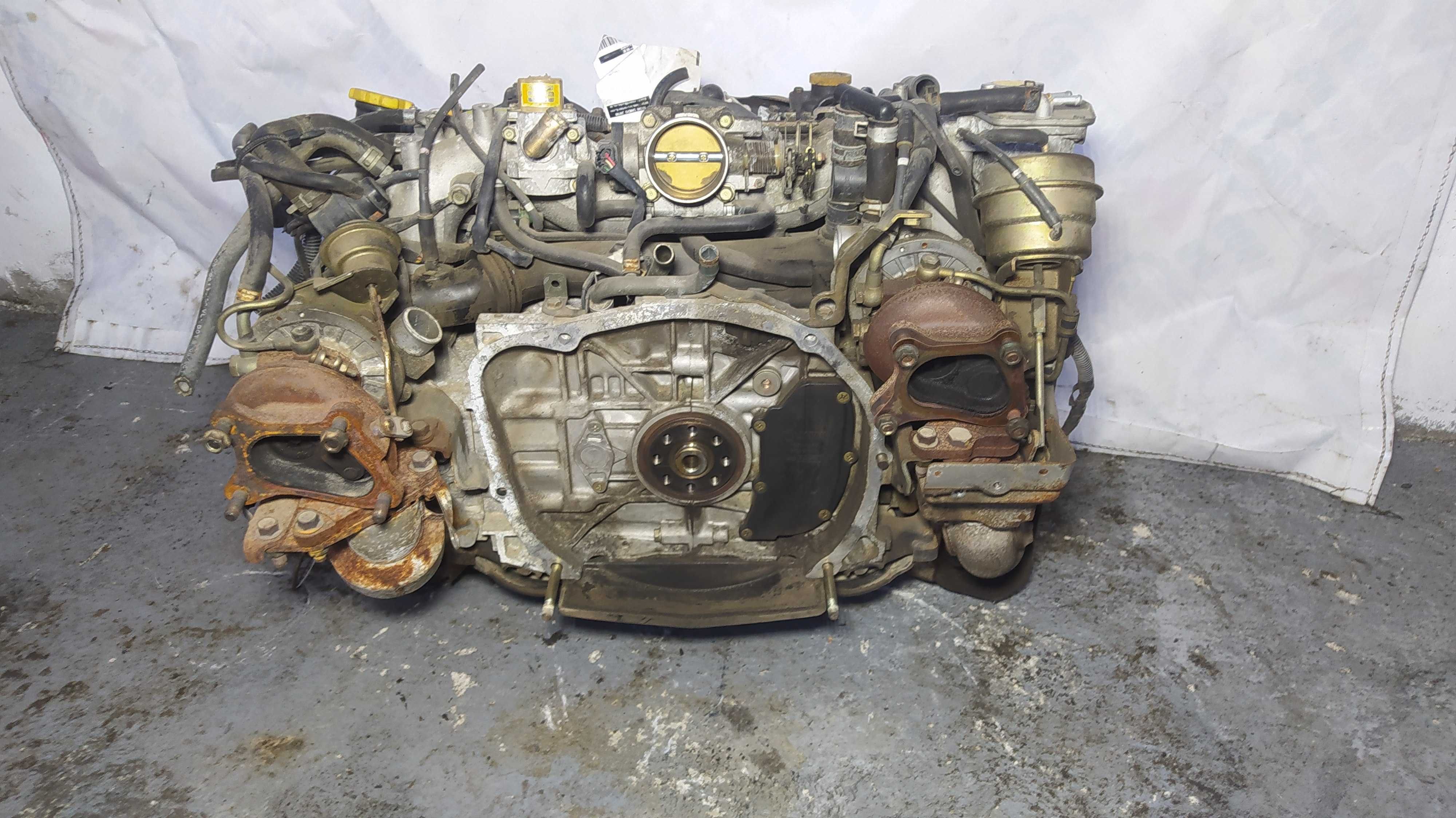 Двигатель EJ20H EJ20R EJ20 twin turbo Subaru Legacy ЕЖ20 твин турбо