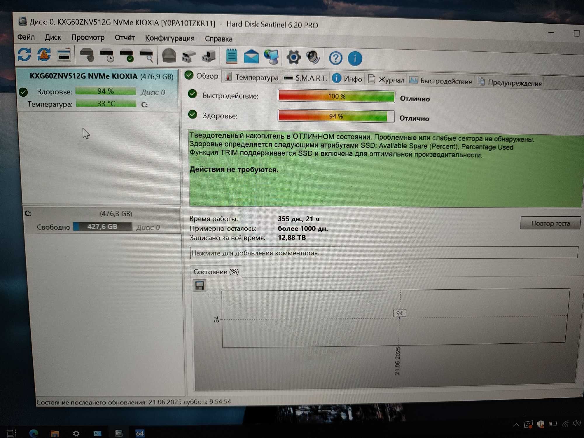 Lenovo ThinkBook Gen 6 IRL/i5-1335G7/16/500/14/FHD+/IPS