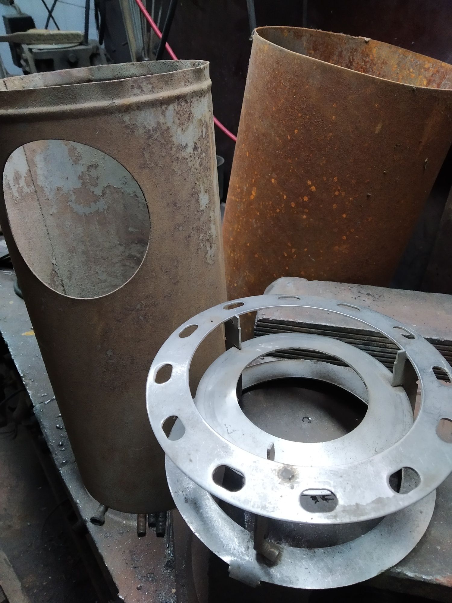Продам печь для бани, Горелка газ, Рассекатель