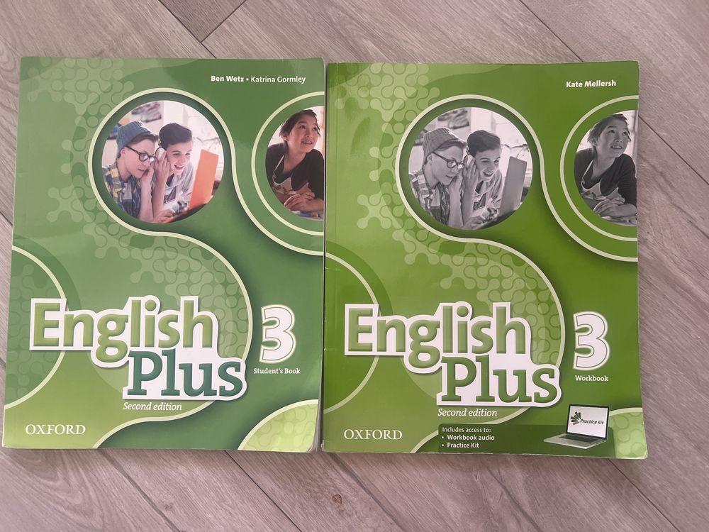Продам книгу English plus 3 (student’s book, work book)