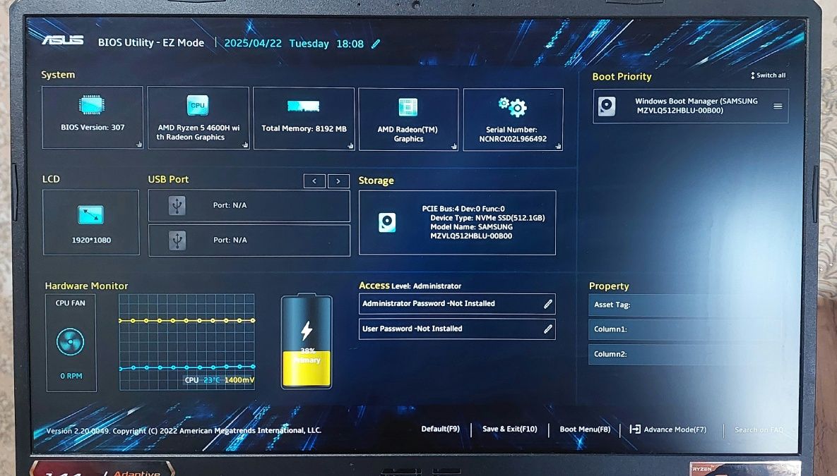 Игровой ноутбук ASUS tuf Gaming
