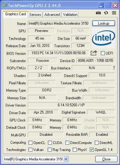 Retro игровой ПК Intel Atom D425, 1800 MHz (Batocera + Windows XP)