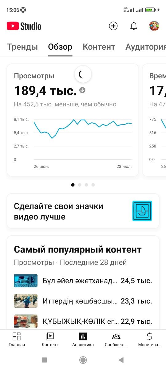 Продам Ютуб канал