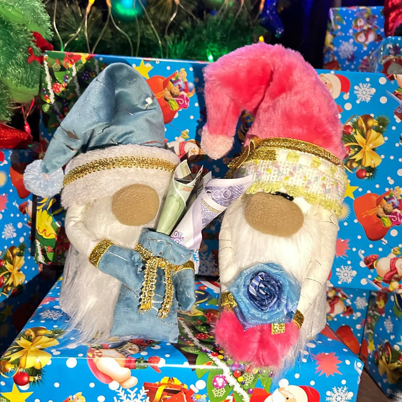 Новогодние гномы и башмачки