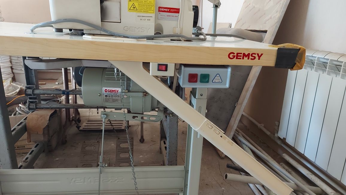Пятиниточный промышленный оверлок Gemsy GЕM 7700-05H
