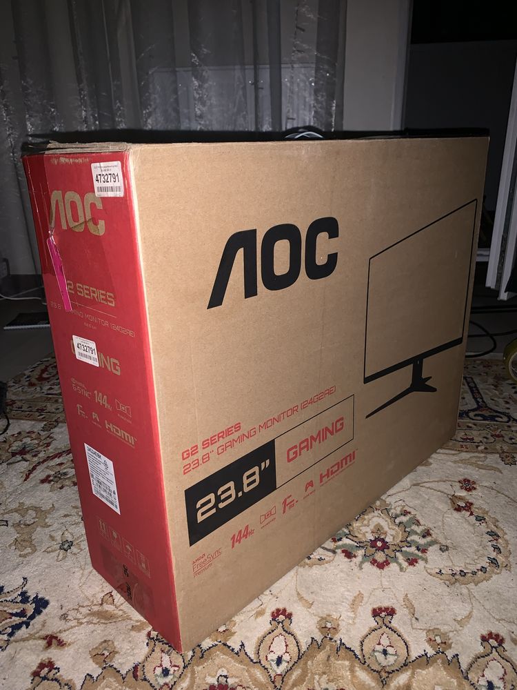 Игровой компьютер в комплекте с монитором