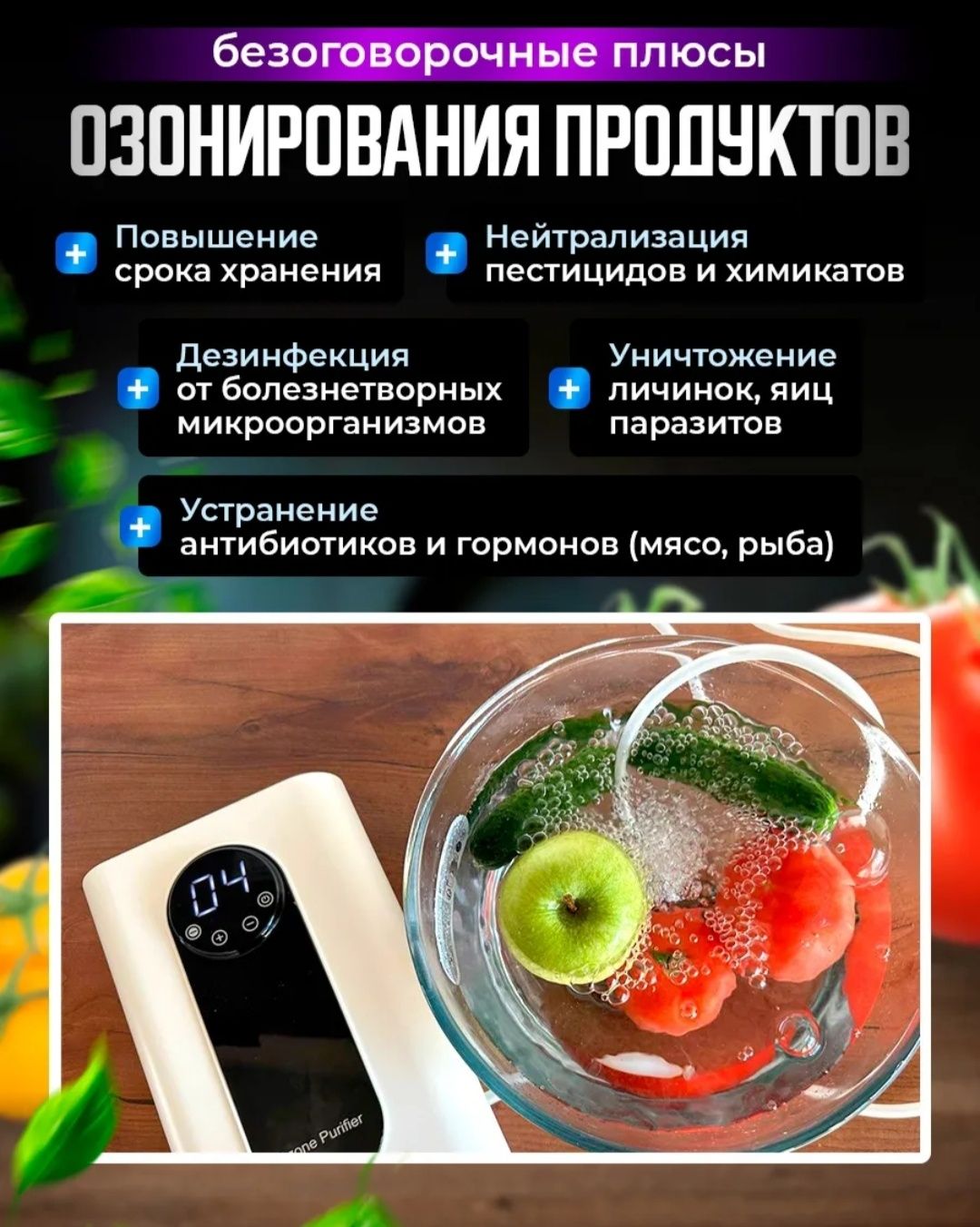 Ионизатор-Озонатор   на 100 м²