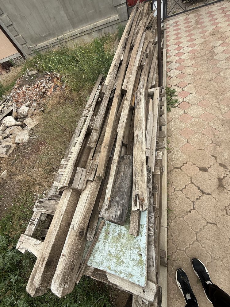 Бруски, доски, деревья