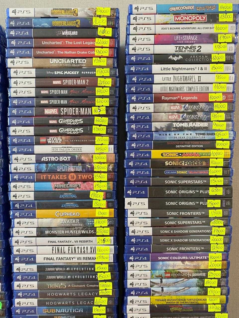 Самый Большой Выбор Игровых Дисков На PS4/PS5 Пс4/Пс5