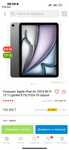 Планшет Apple iPad Air 2024 Wi-Fi 13 13 дюйм 8 Гб/1024 Гб серый