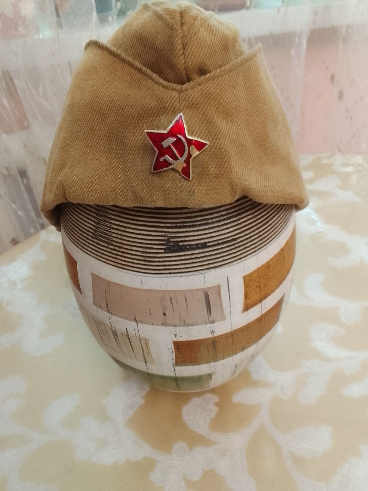 Пилотка военная СССР Рига Кошелек винтаж