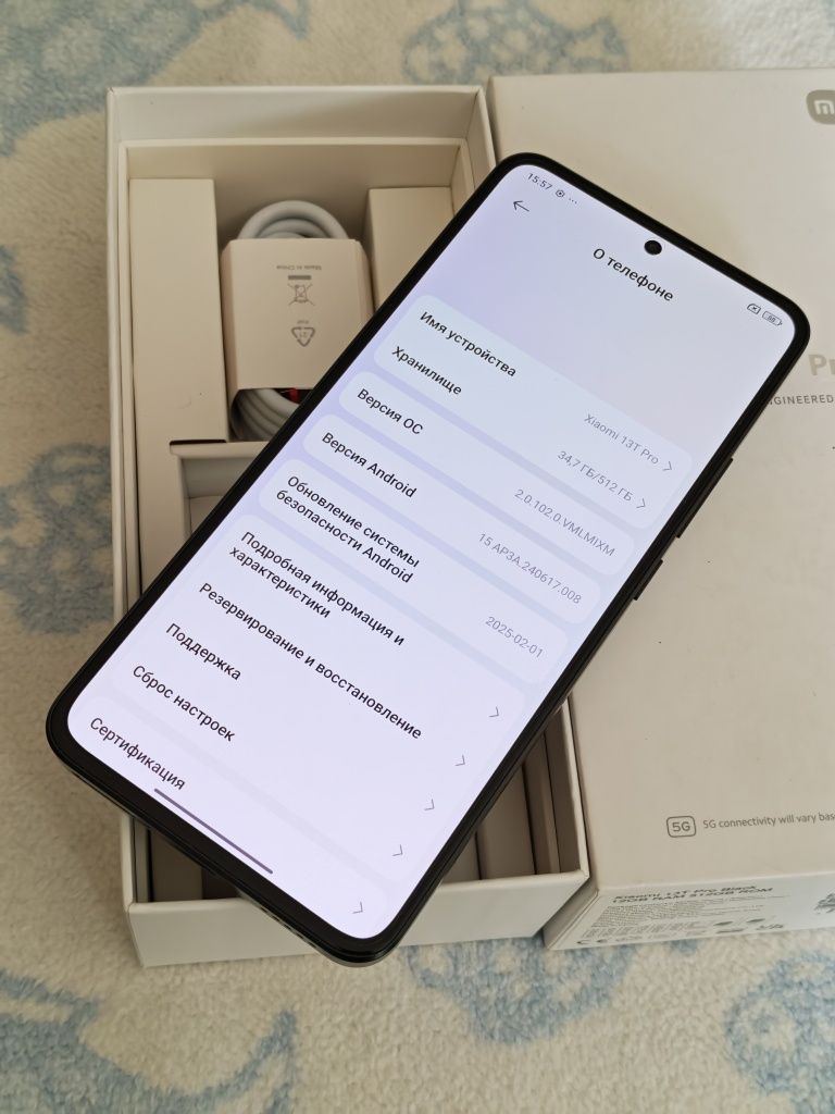 Xiaomi 13T 256 gb Ram 12+6 5G полный комплект