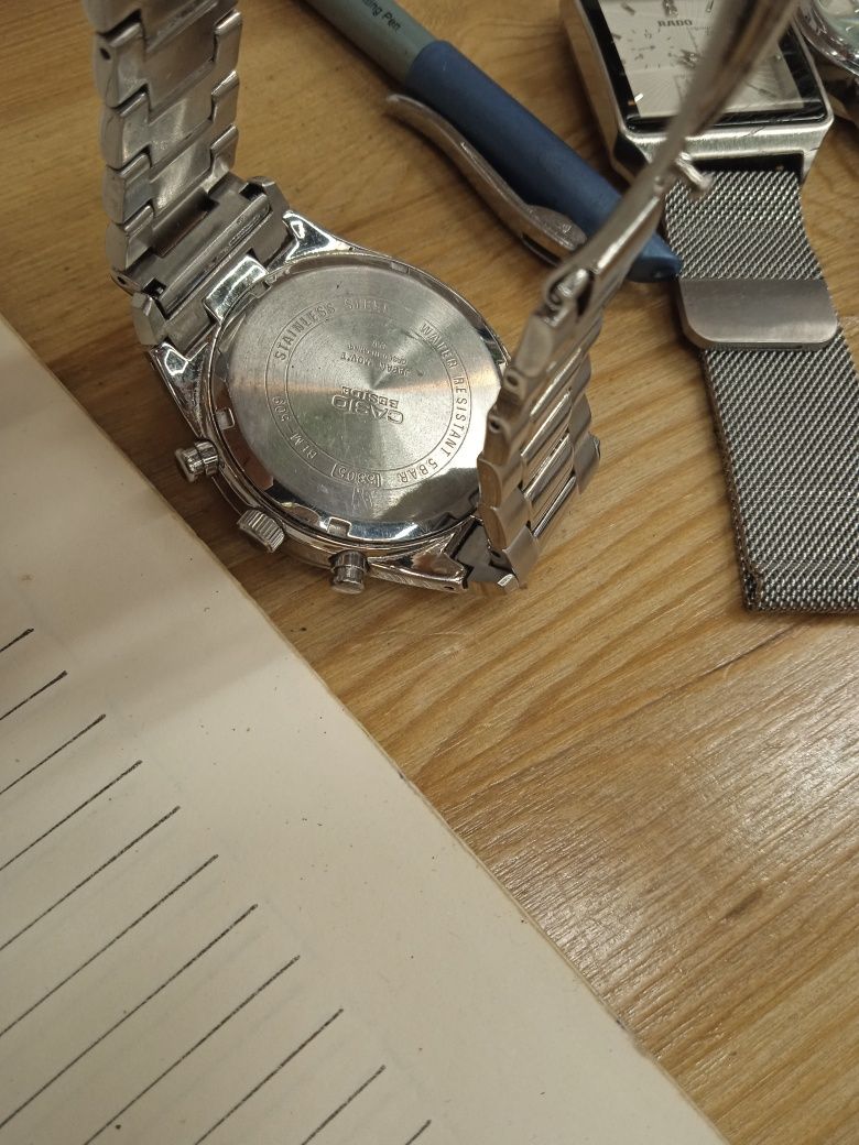 Часы большие "котлы "мужские ОРИГИНАЛ Casio  Кварц  Рабочие Новые