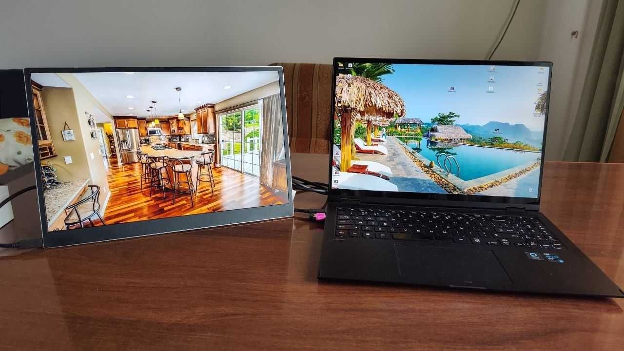 Второй экран монитор для ноутбука LG Gram +VIEW 16 Дисплей 2K Quad HD