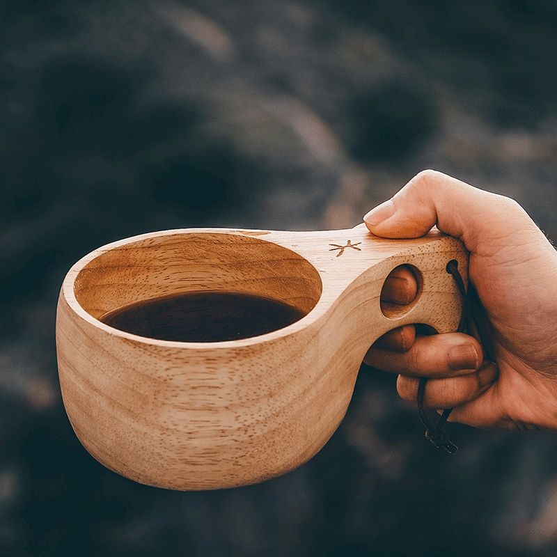 Кукса кружка из дерево Fire Maple Bushcraft Wooden