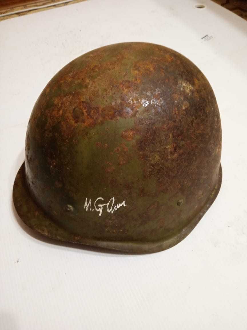 Каска СШ-40, 1945г., подлинник,редкий экземпляр