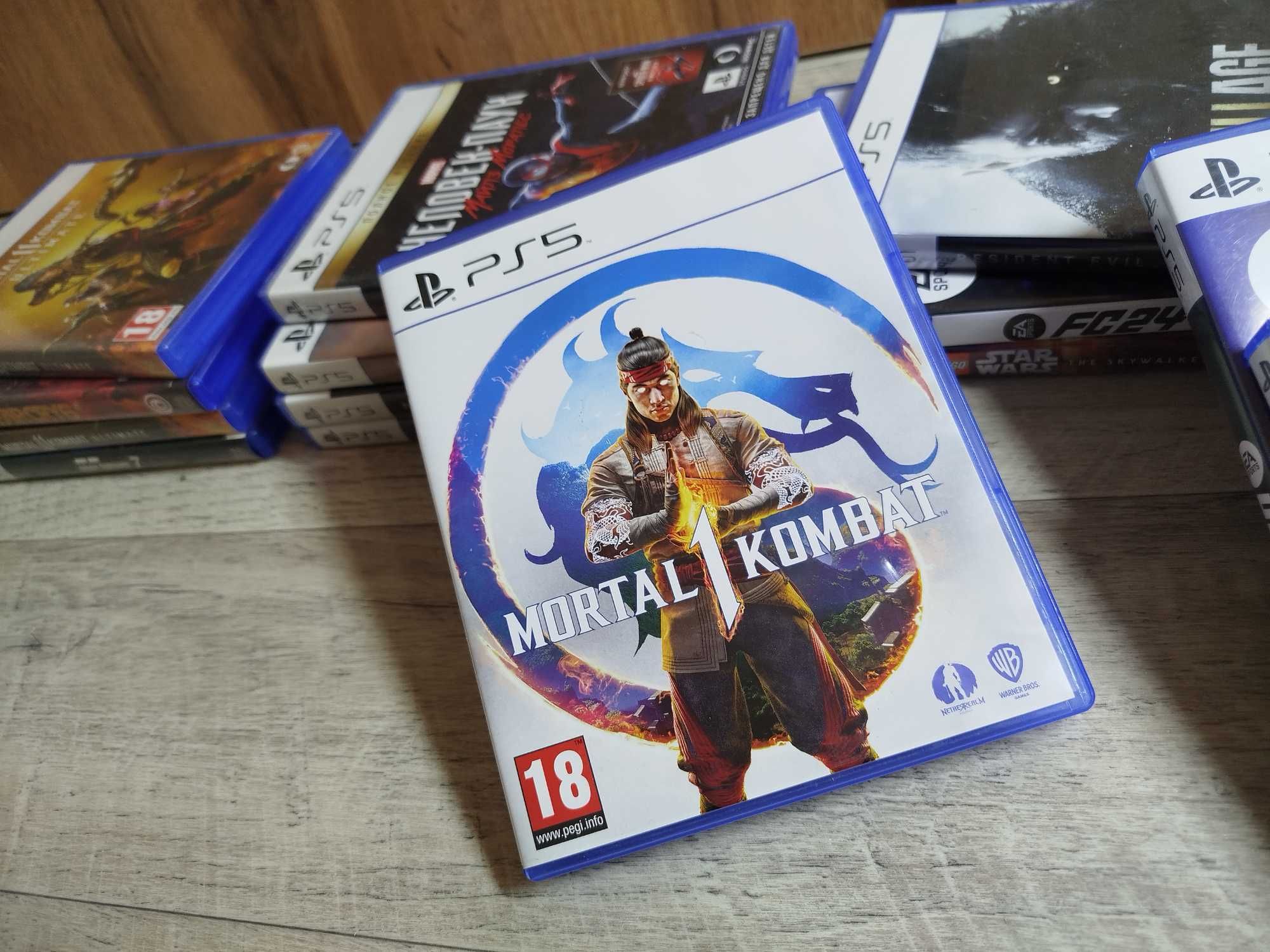 Человек паук 2 PS5 Spider Man 2 MK1 Ufc5