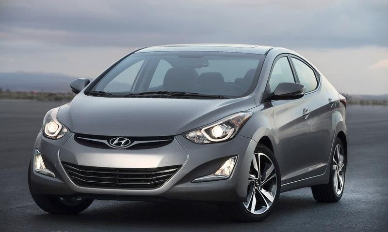 Бампер на Hyundai Elantra 13- / Хюндай Елантра 13-